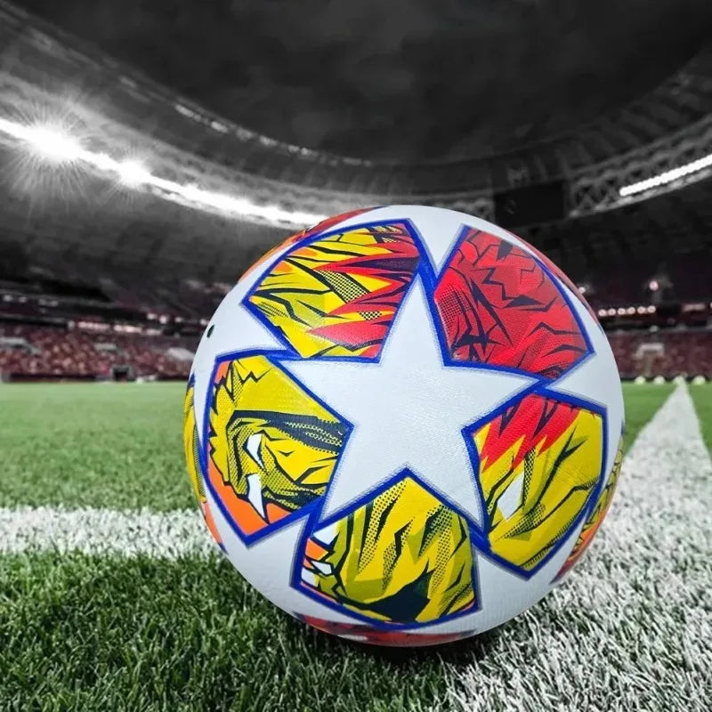 High Quality Soccer Balls,Official Size 5 PVC Material Goal Team Outdoor Match Game Football Training Ballon De Foot.