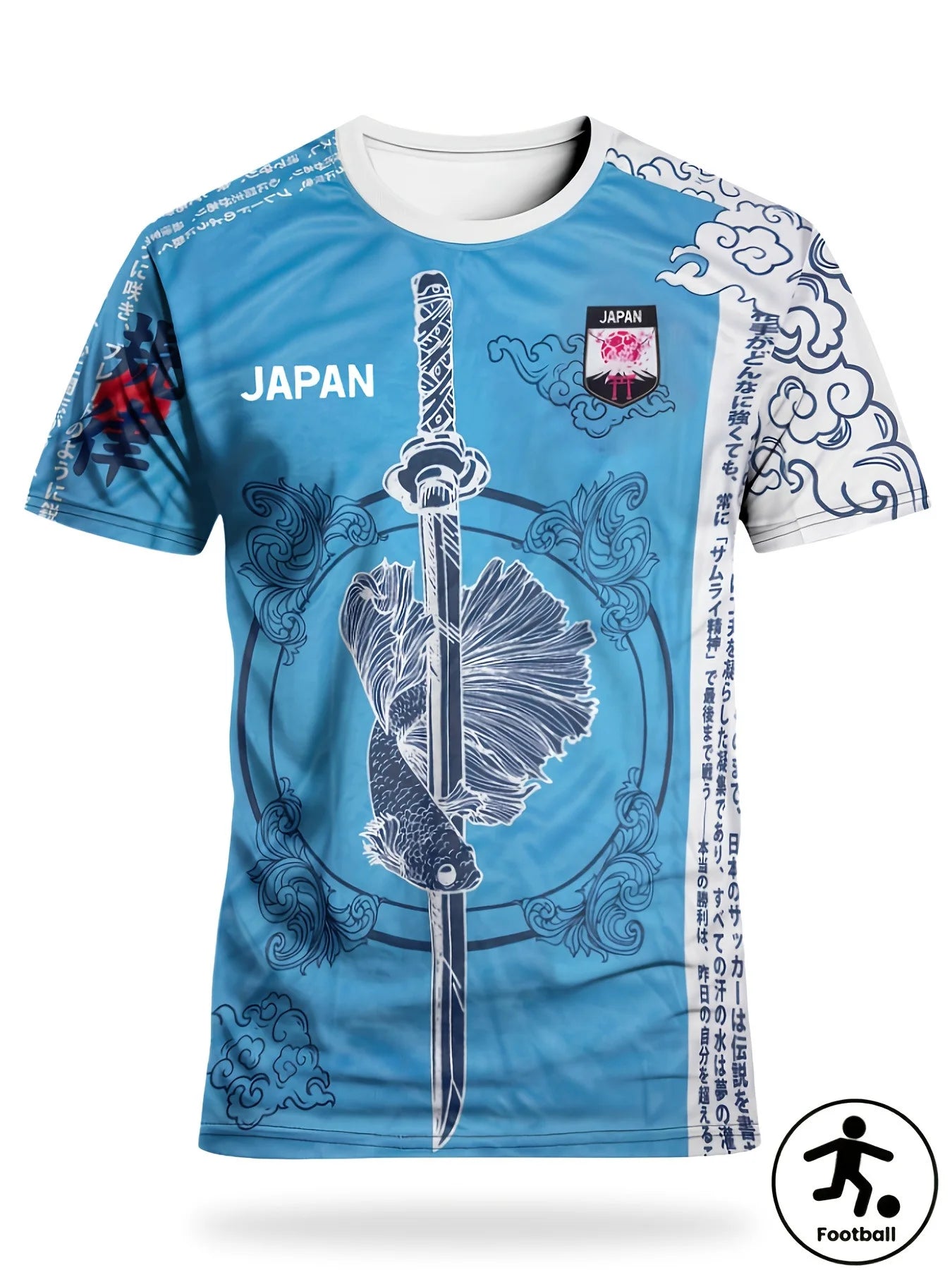 Breathable Japanese Style Soccer Jersey