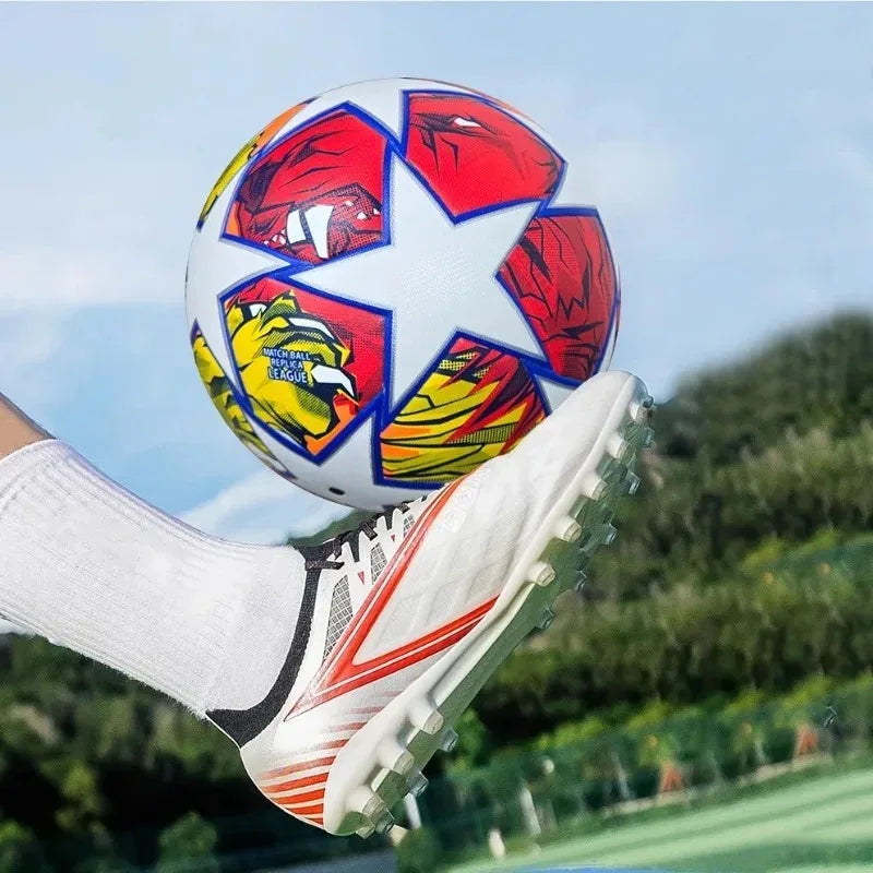 High Quality Soccer Balls,Official Size 5 PVC Material Goal Team Outdoor Match Game Football Training Ballon De Foot.