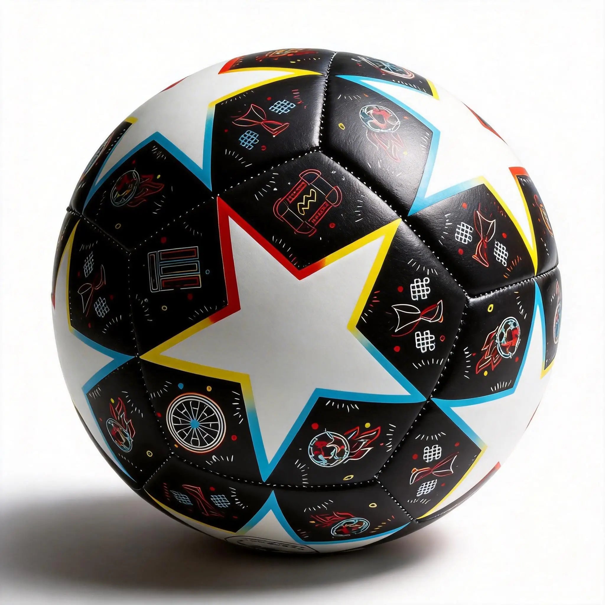 Soccer Ball Professional Standard Official Size 5 Machine stit Football Soft PU Wear Resistant High Quality Match Training Balls