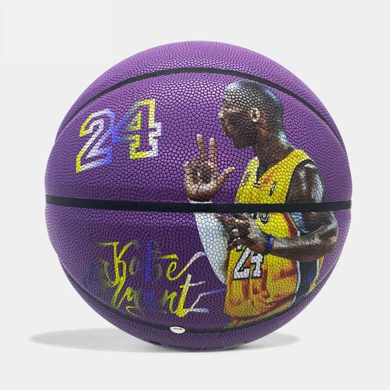 High Quality Anti Slip Basketball Ball Size 7 PU Material Outdoor Indoor Men Women Training Match Balls  Gift