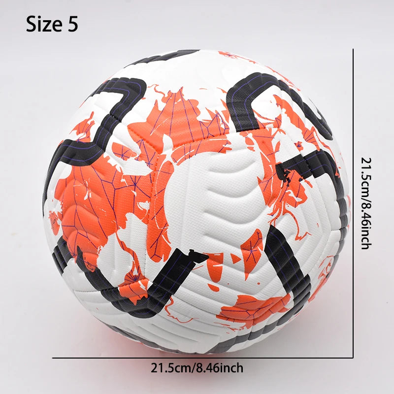Soccer Balls Standard Size 5 Machine-Stitched Ball